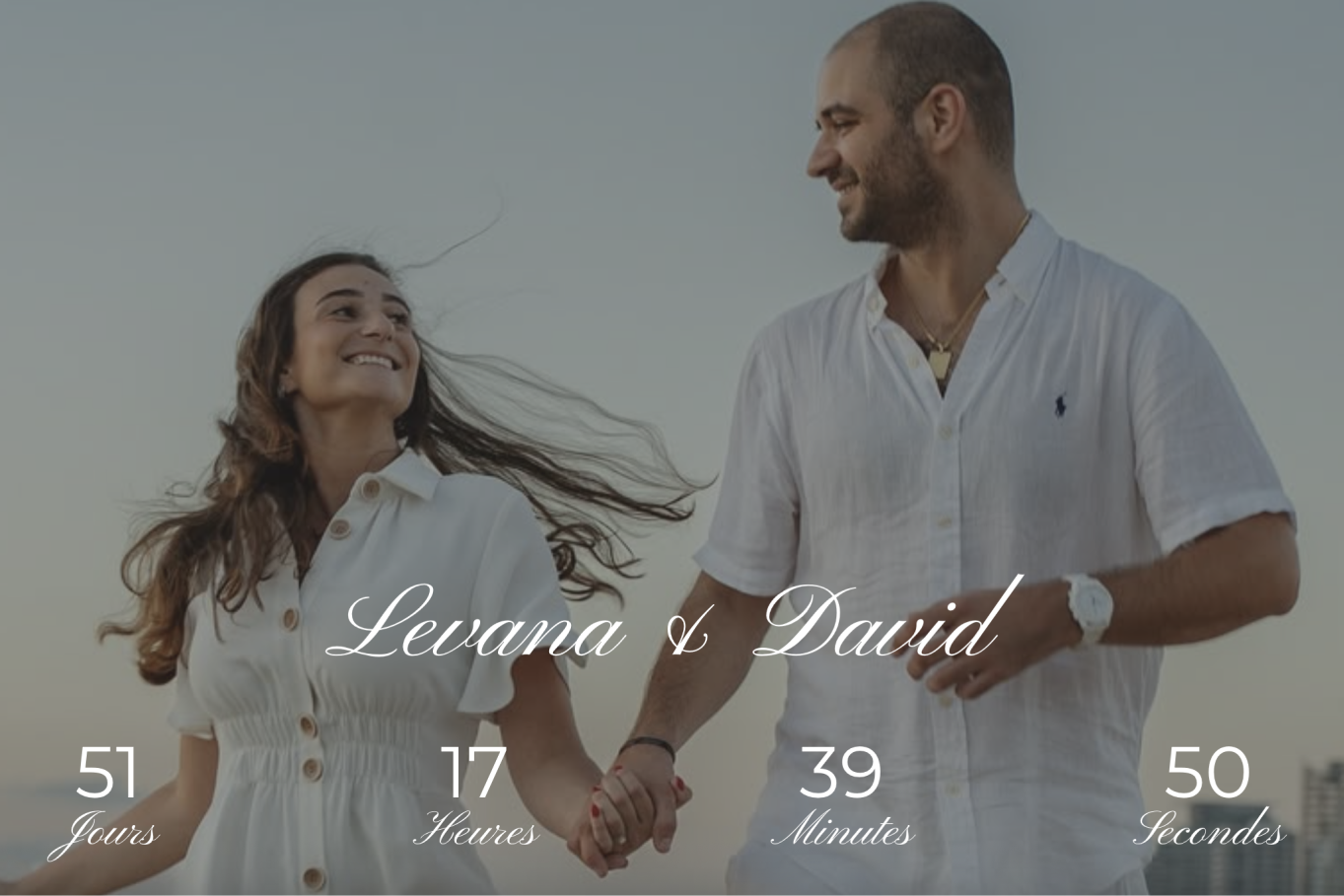 Modèle d’invitation digitale mariage